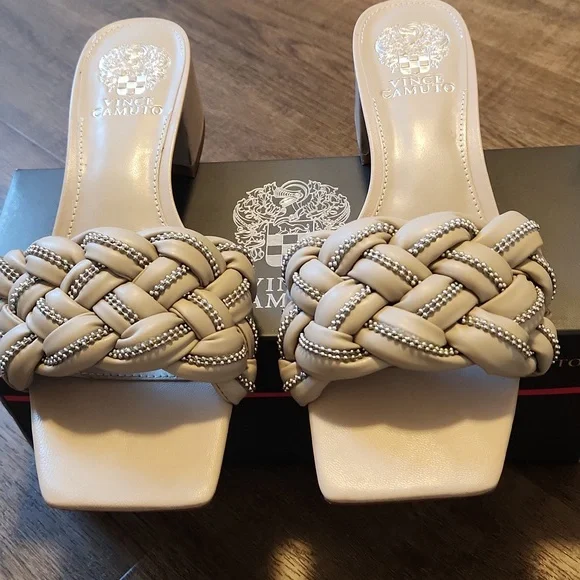 Vince Camuto heel sandals 8.5 - Picture 2 of 4